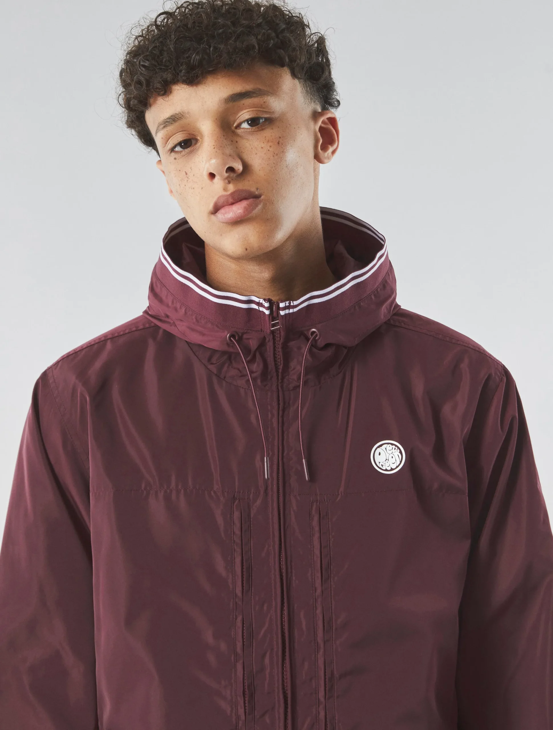 Pretty Green Allesley Jacket Burgundy Cheap