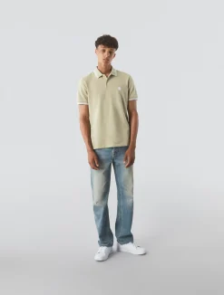 Pretty Green Barton Polo Taupe Fashion