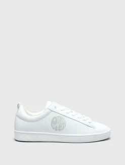 Pretty Green Blanco Trainer White Cheap