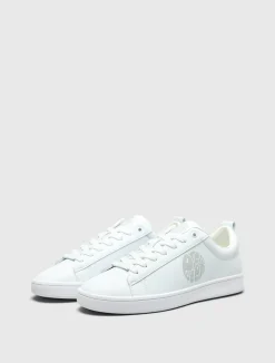 Pretty Green Blanco Trainer White Cheap