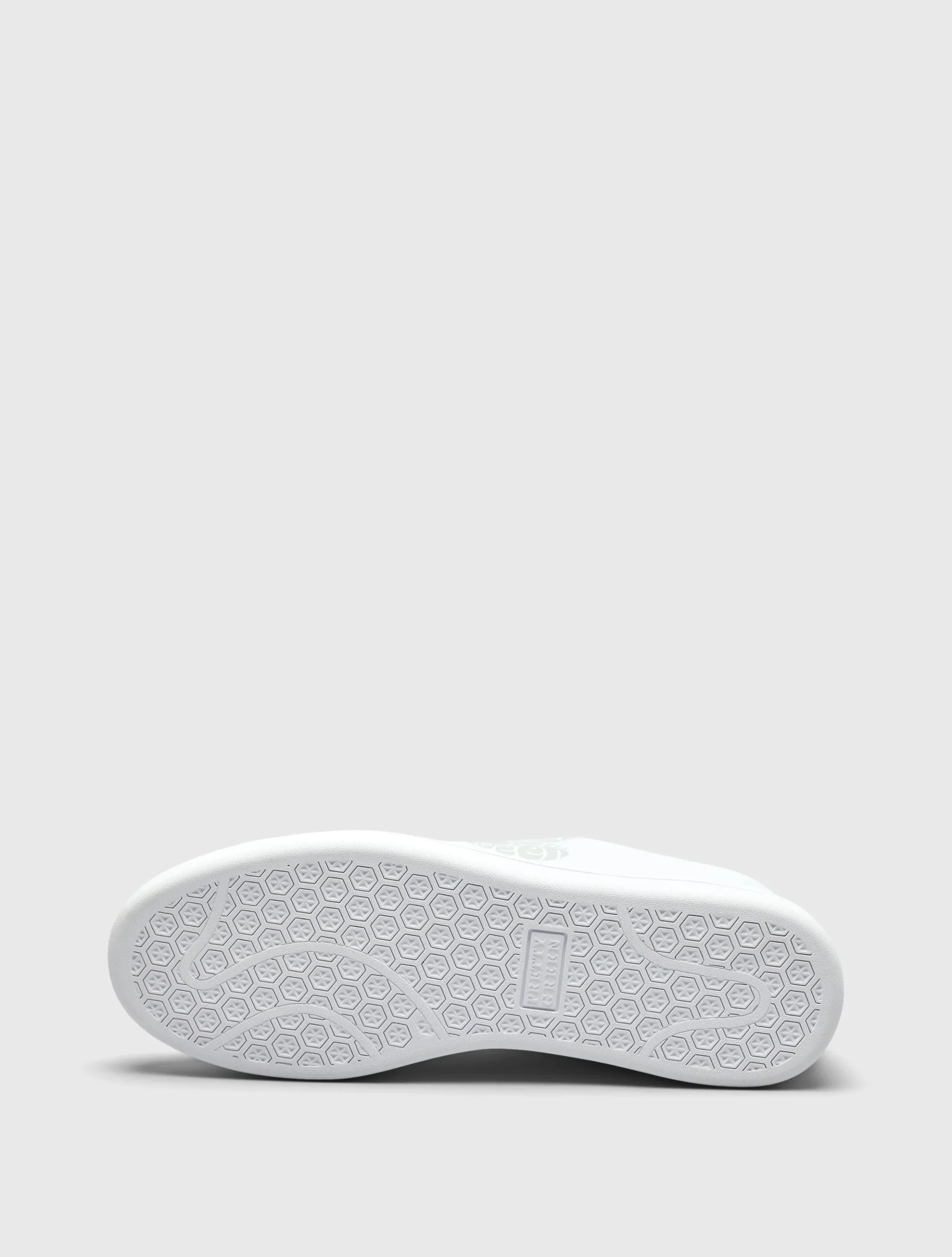 Pretty Green Blanco Trainer White Cheap