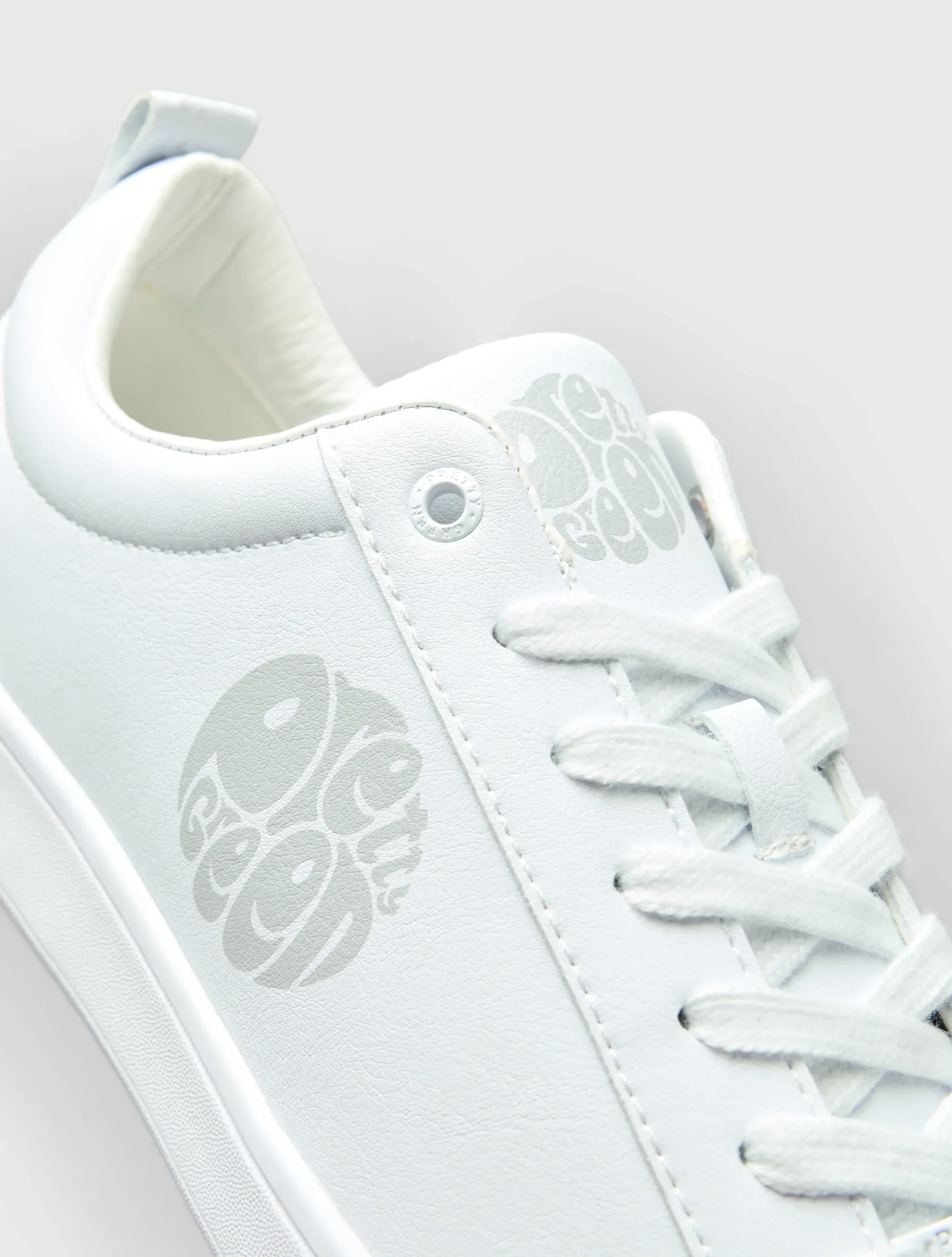 Pretty Green Blanco Trainer White Cheap