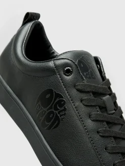 Pretty Green Blanco Trainer Black Flash Sale