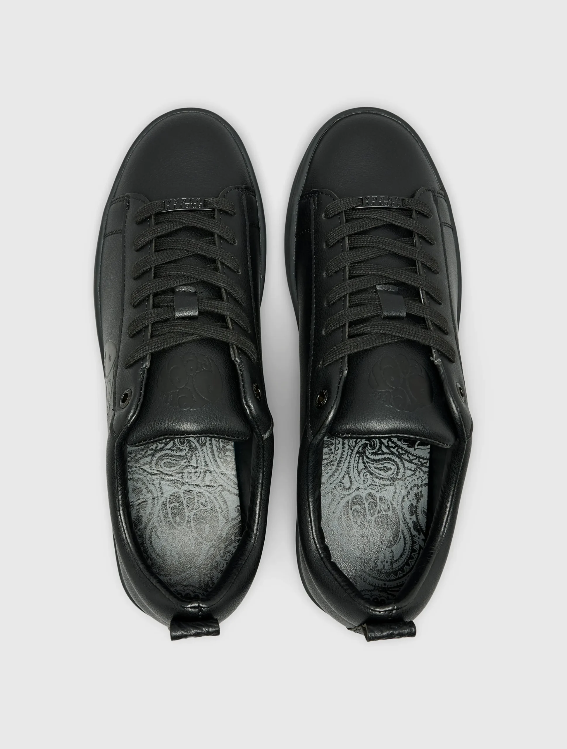 Pretty Green Blanco Trainer Black Flash Sale