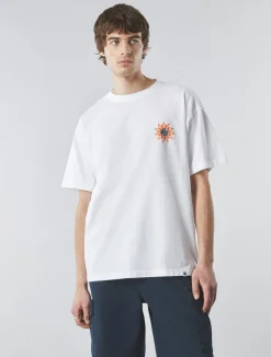 Pretty Green Brotherhood Oversized T-shirt White Shop