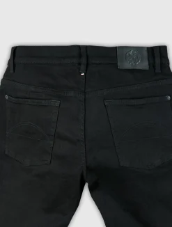 Pretty Green Burnage Regular Fit Jeans Black Flash Sale