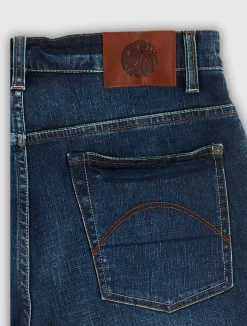 Pretty Green Burnage Regular Fit Jeans 6MonthWash Best