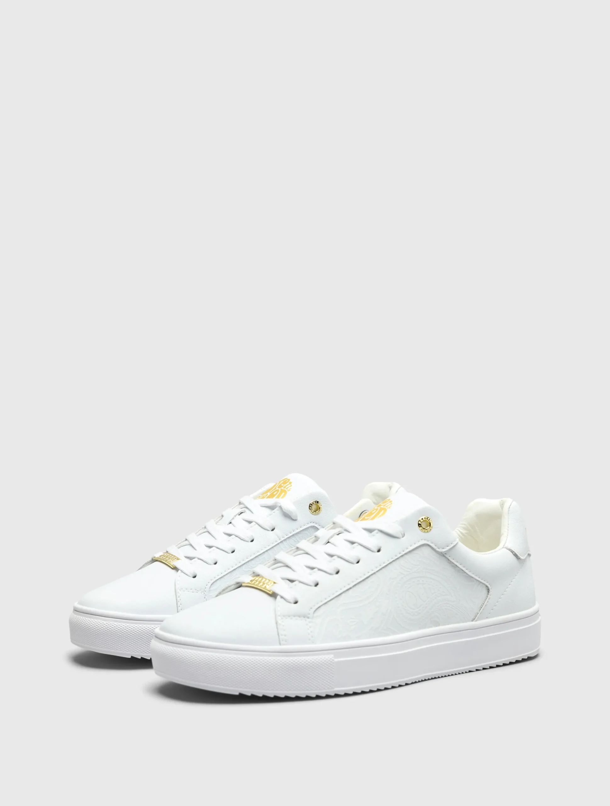 Pretty Green Cali Trainer White Outlet
