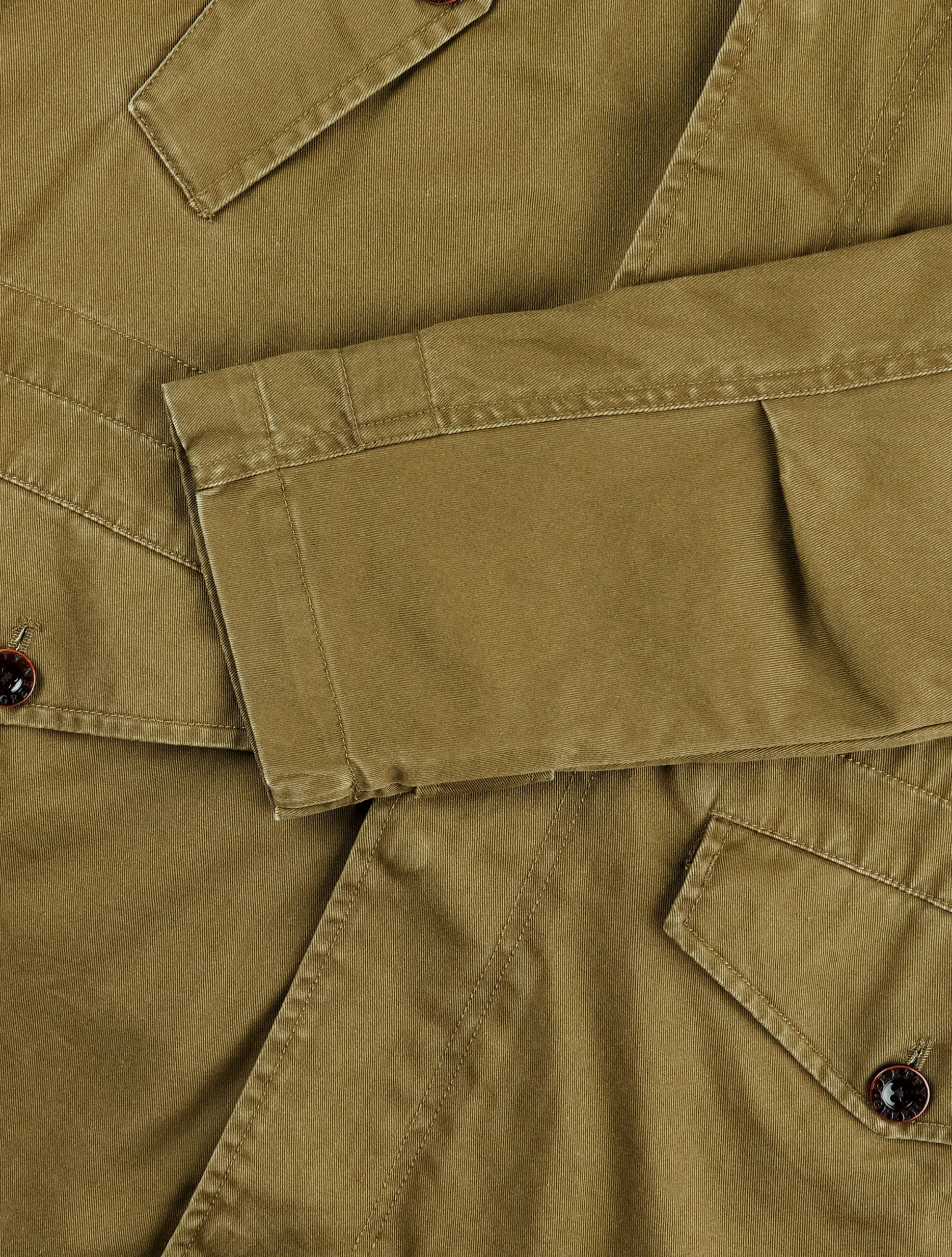 Pretty Green Cassette Parka Khaki Flash Sale