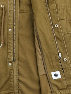 Pretty Green Cassette Parka Khaki Flash Sale