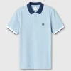 Pretty Green Contrast Collar Polo Shirt Outlet