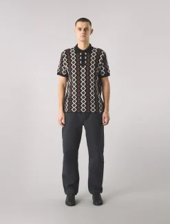 Pretty Green Dakota Knit Polo Discount