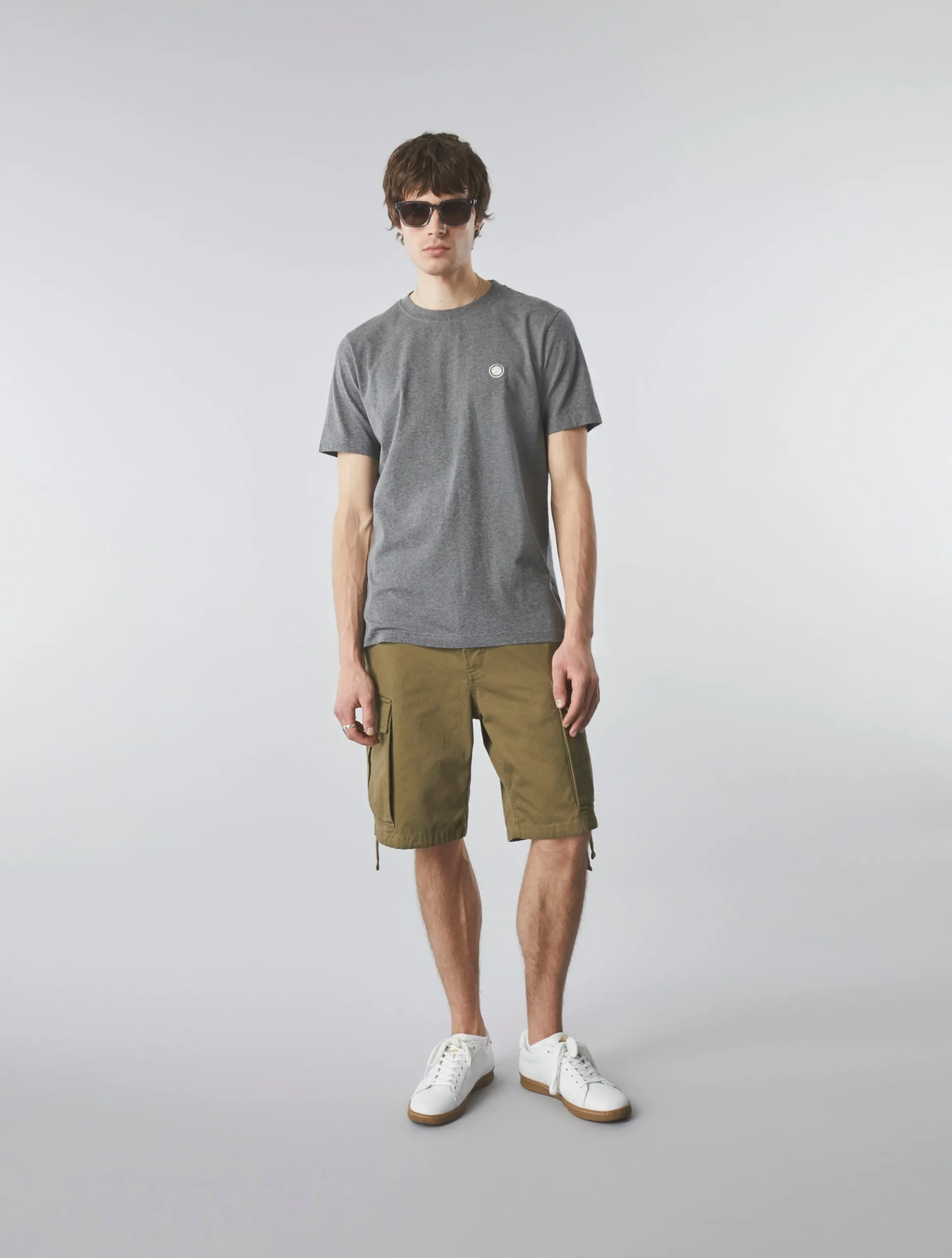 Pretty Green Dark Grey Mitchell T-Shirt Darkgrey Best Sale