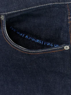 Pretty Green Erwood Slim Fit Jeans RinseWash Best Sale