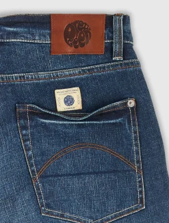 Pretty Green Erwood Slim Fit Jeans 6MonthWash Flash Sale
