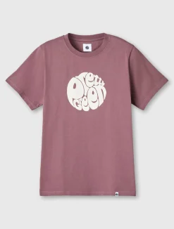 Pretty Green Gillespie T-shirt Purple Flash Sale