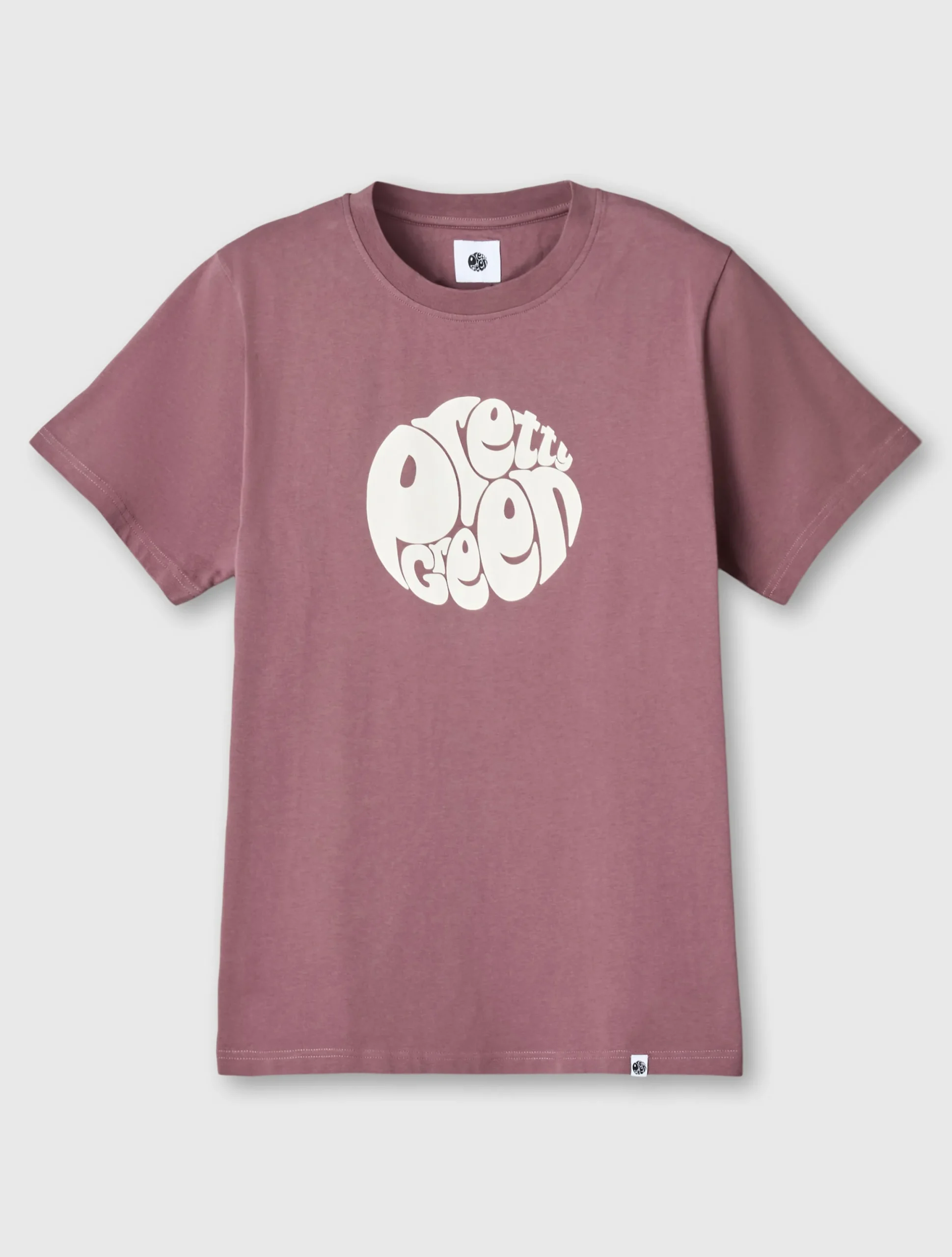 Pretty Green Gillespie T-shirt Purple Flash Sale