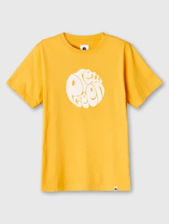 Pretty Green Gillespie T-shirt Yellow Shop