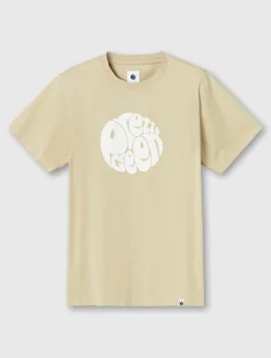Pretty Green Gillespie T-shirt Taupe Discount