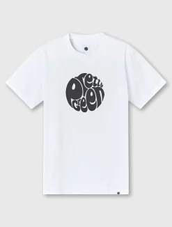 Pretty Green Gillespie T-shirt White New