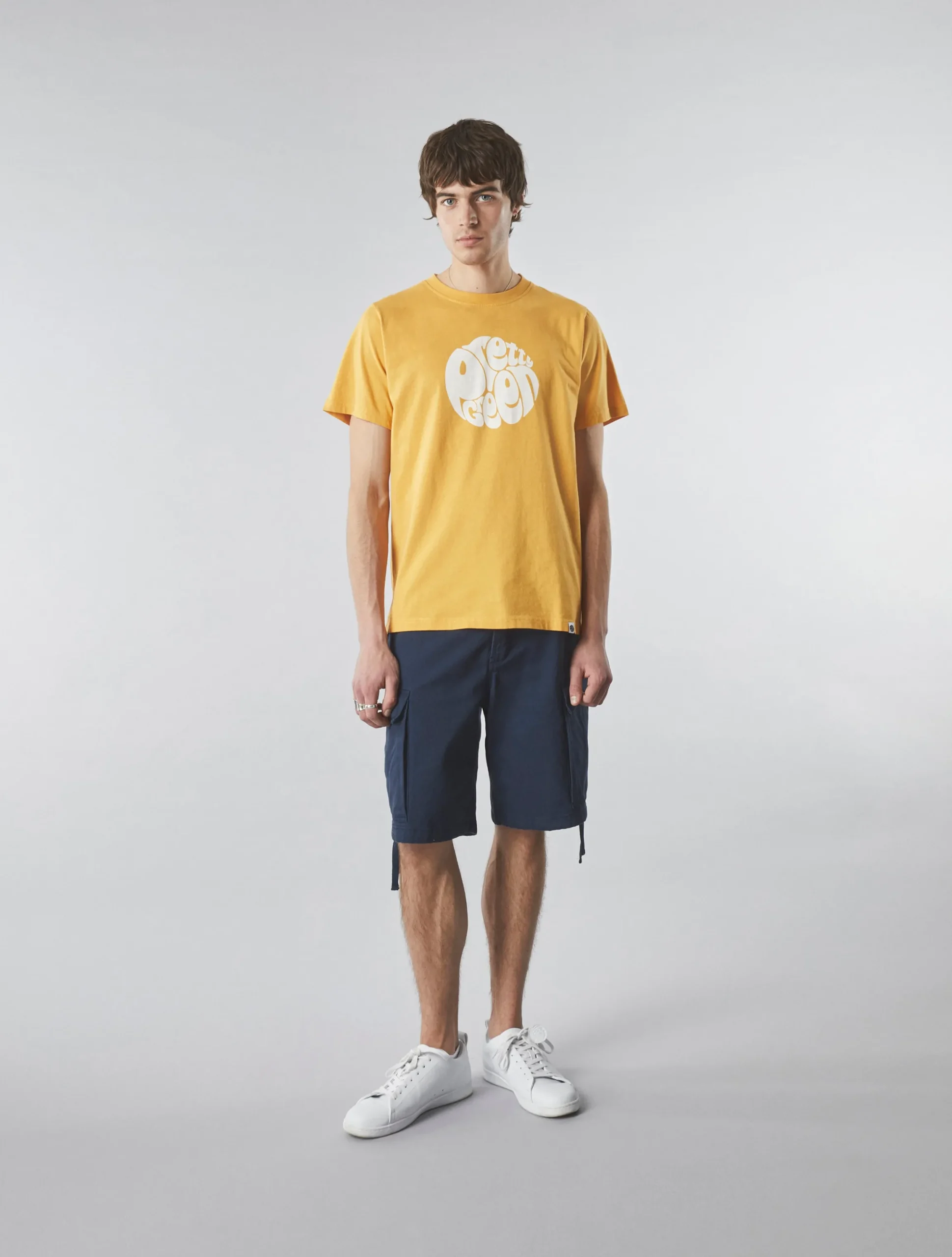 Pretty Green Gillespie T-shirt Yellow Shop