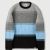 Pretty Green Gradient Stripe Knit Cheap