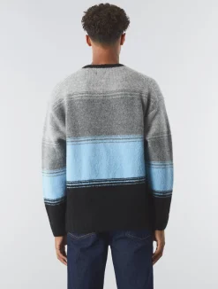 Pretty Green Gradient Stripe Knit Cheap