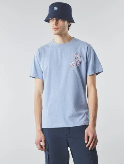 Pretty Green Griggs Paisley Embroidered T-shirt Hot