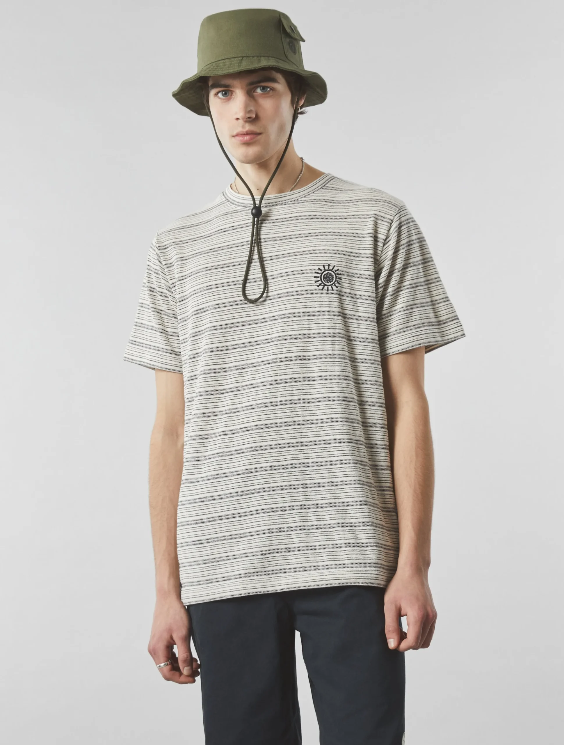 Pretty Green Griggs Stripe T-shirt Best Sale