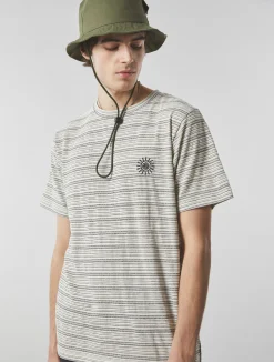 Pretty Green Griggs Stripe T-shirt Best Sale