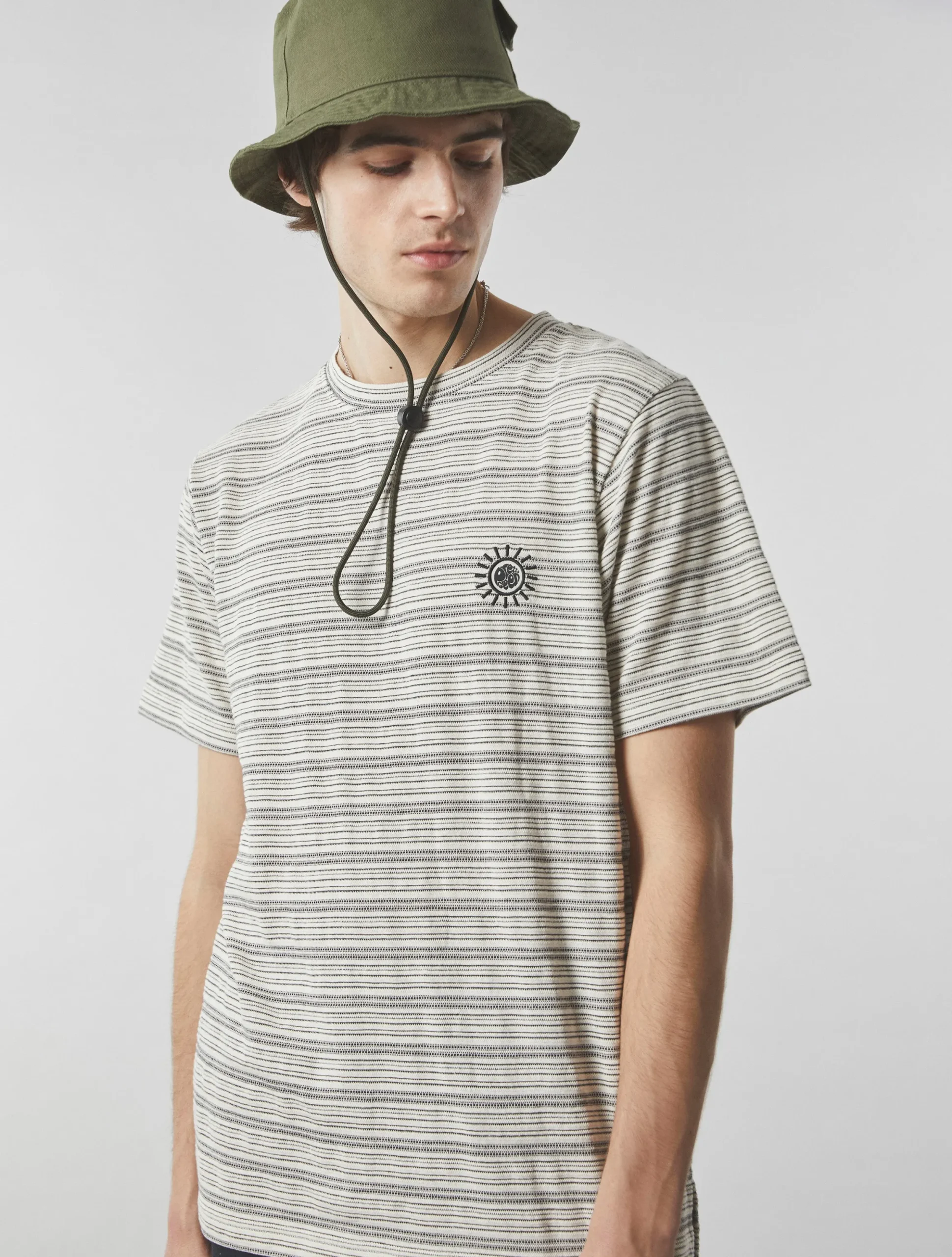 Pretty Green Griggs Stripe T-shirt Best Sale