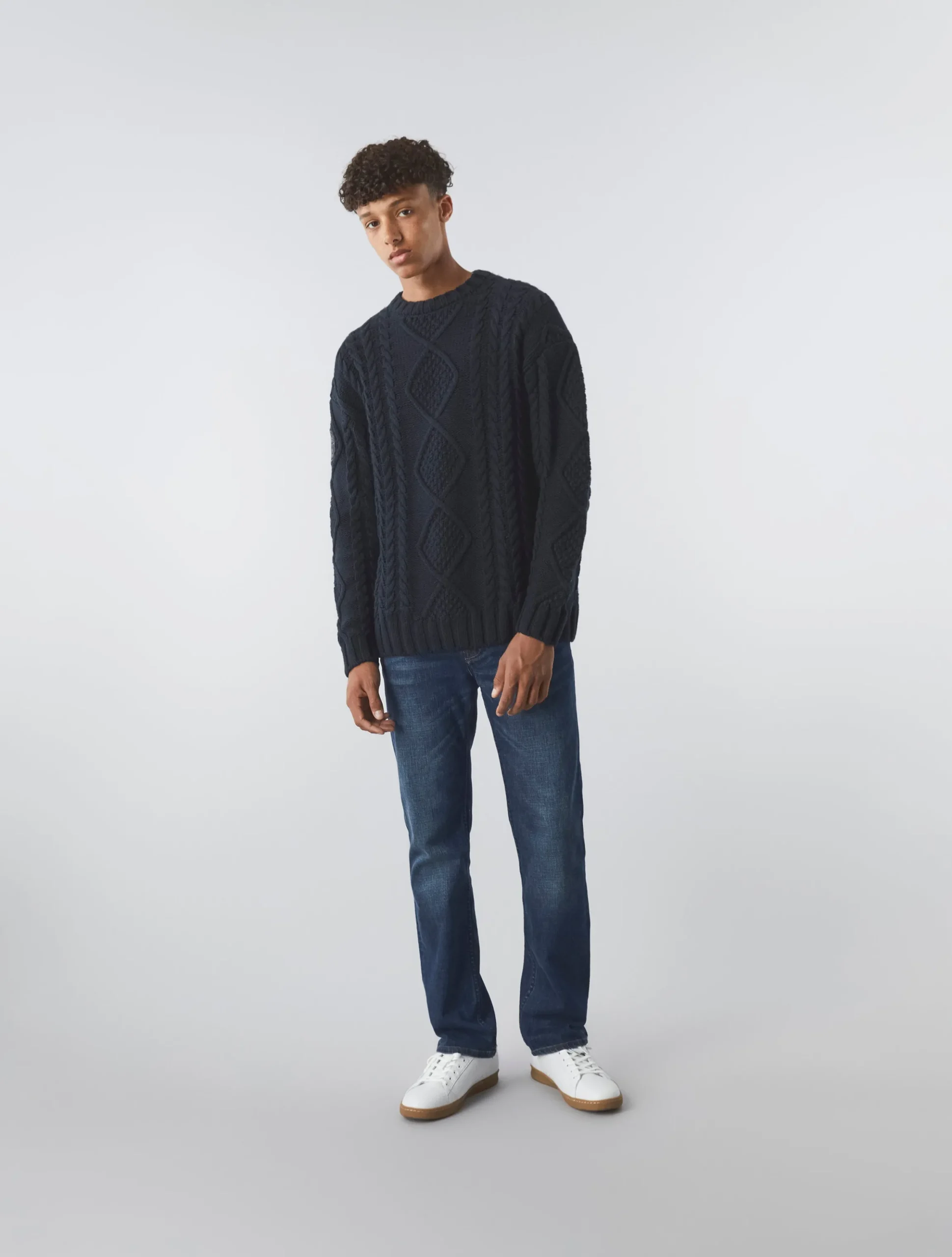 Pretty Green Hamilton Cable Knit Online