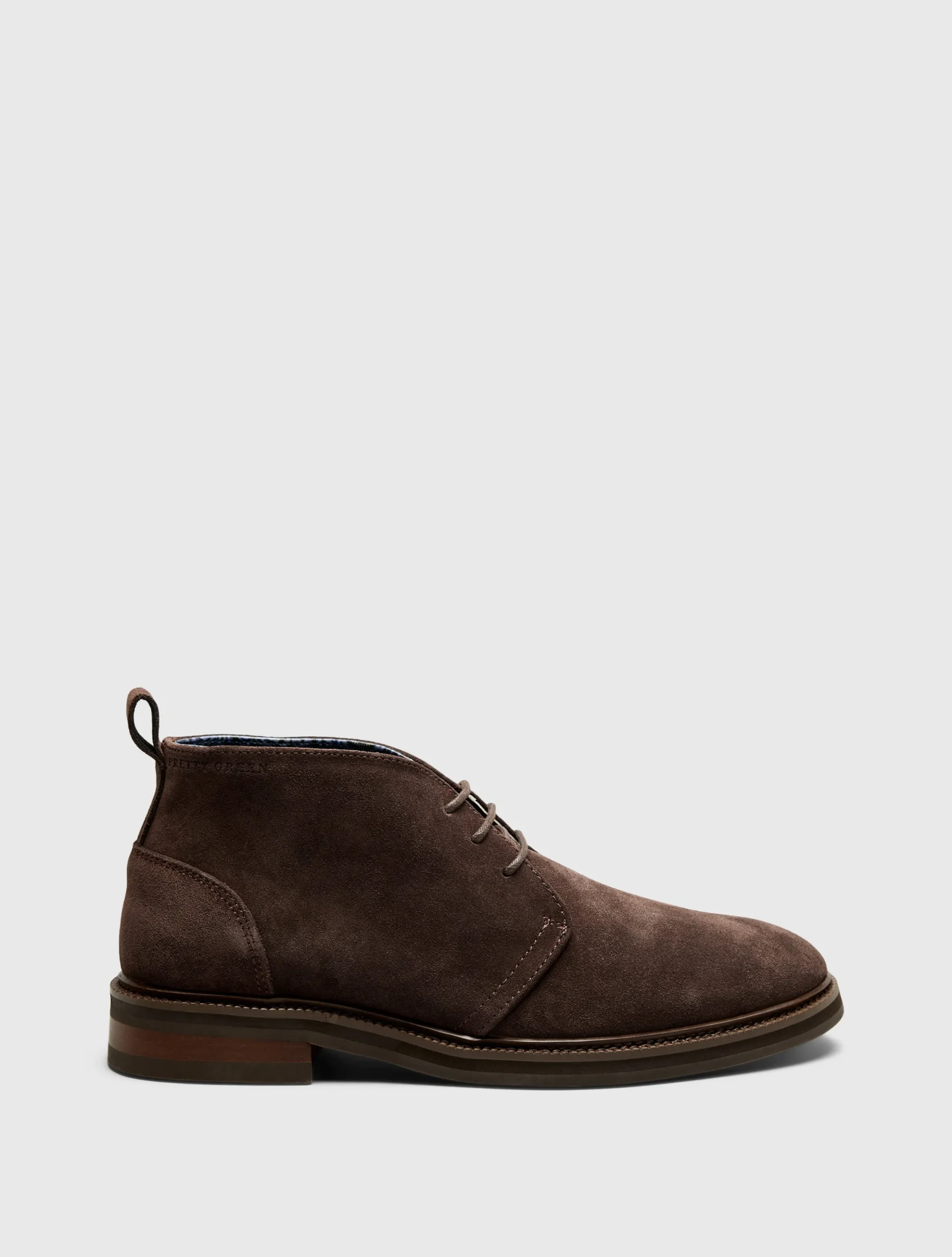 Pretty Green Handley Boot Brown Hot