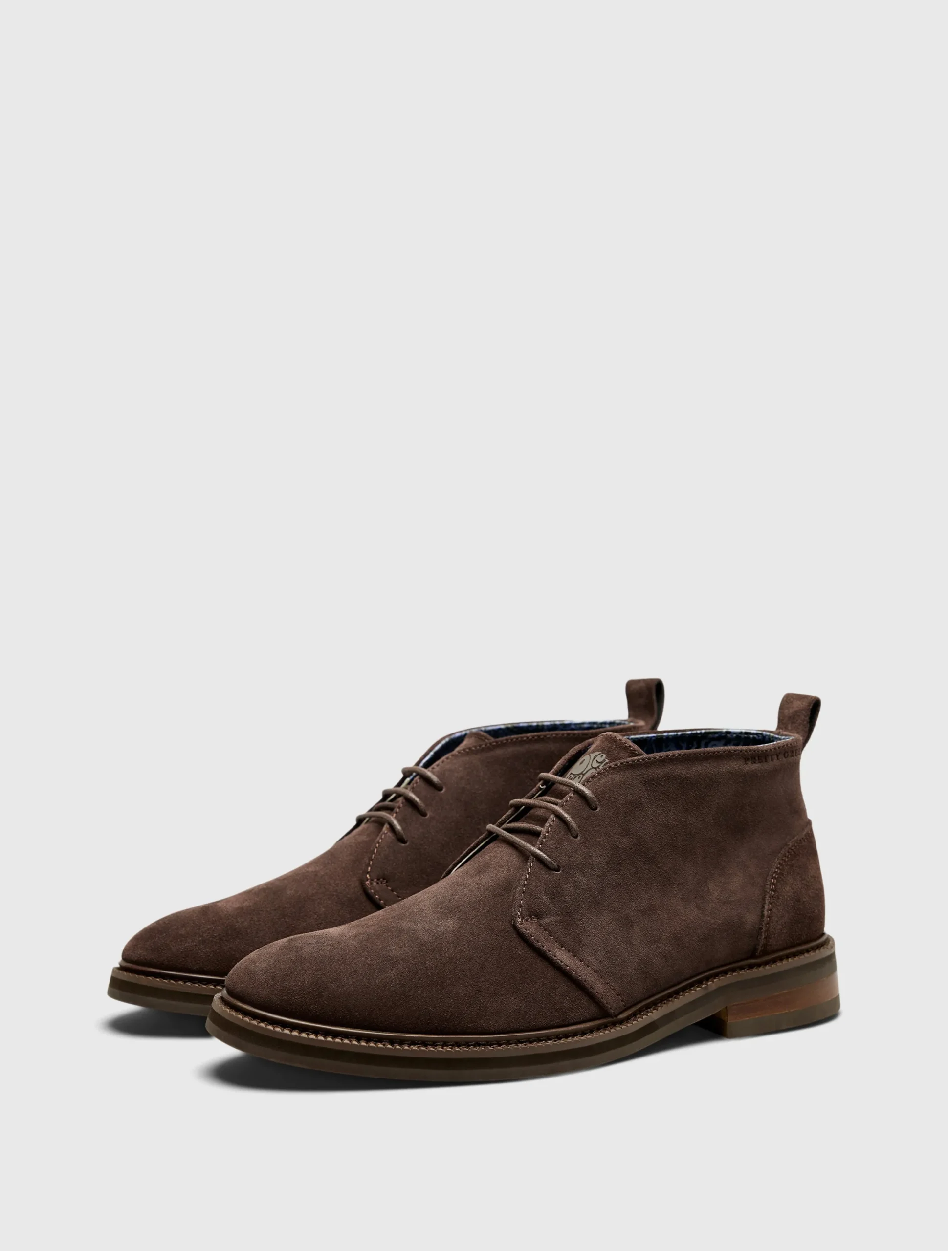 Pretty Green Handley Boot Brown Hot
