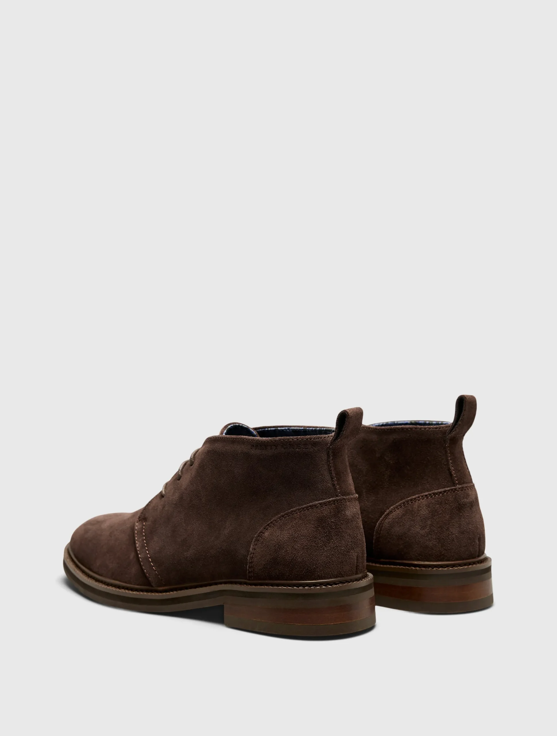 Pretty Green Handley Boot Brown Hot