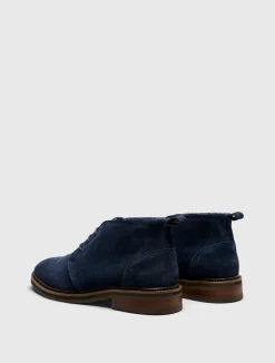 Pretty Green Handley Boot Navy Best