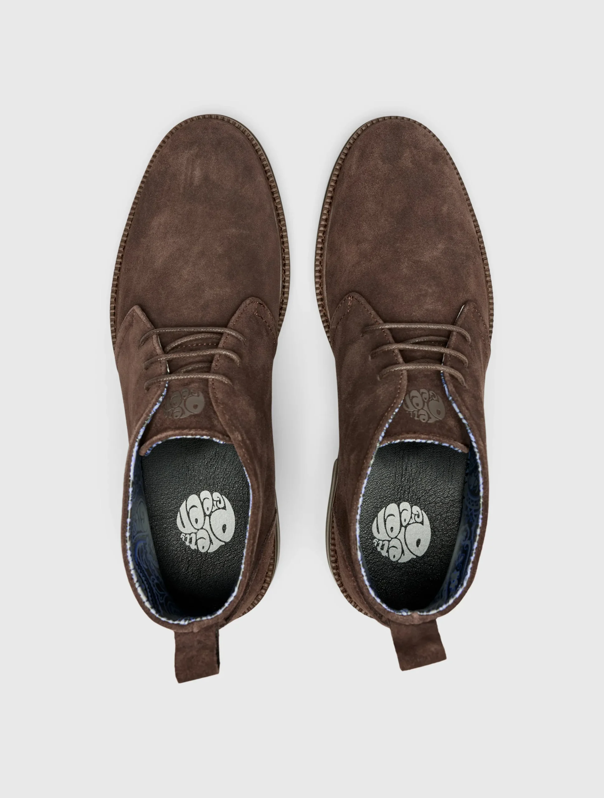 Pretty Green Handley Boot Brown Hot