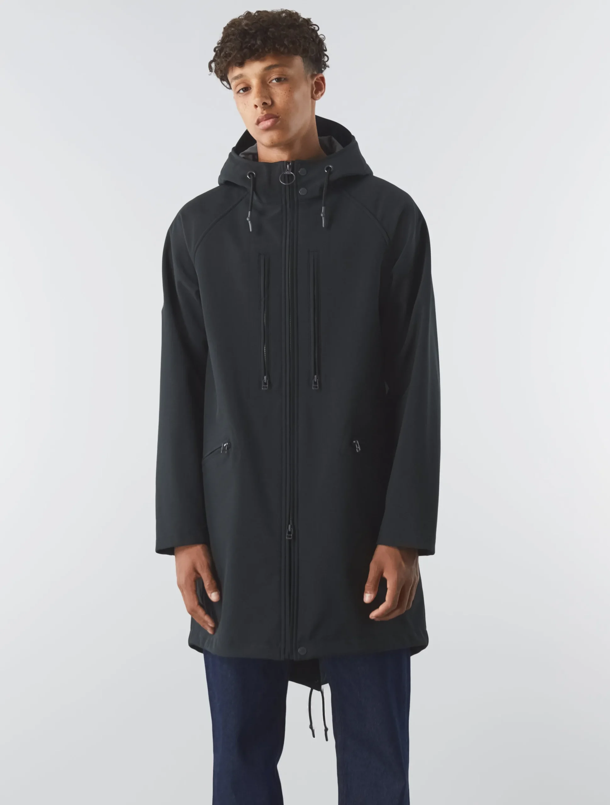 Pretty Green Harris Soft Shell Parka Clearance
