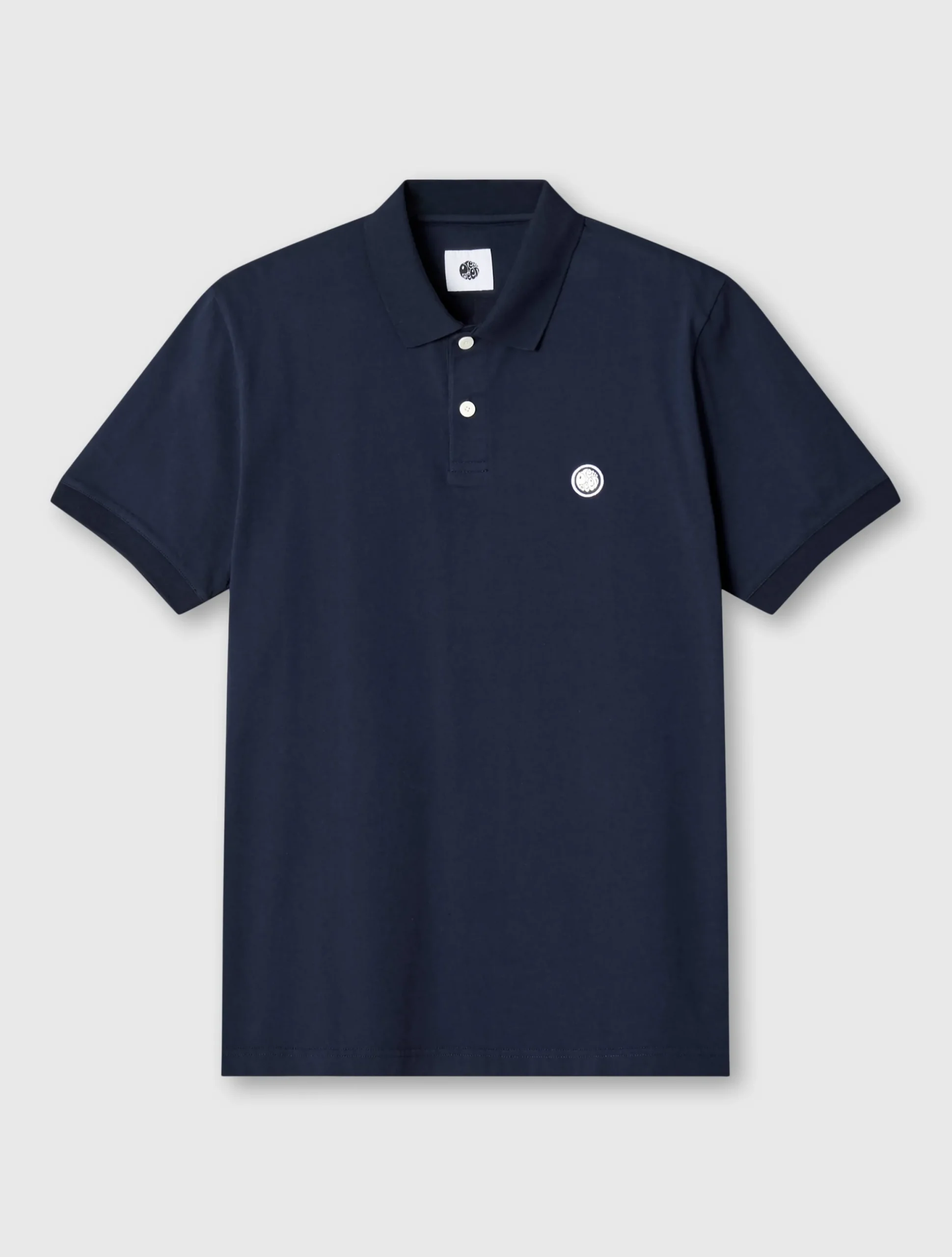 Pretty Green Jerry Jersey Polo Navy Clearance