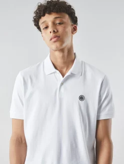 Pretty Green Jerry Jersey Polo White Online