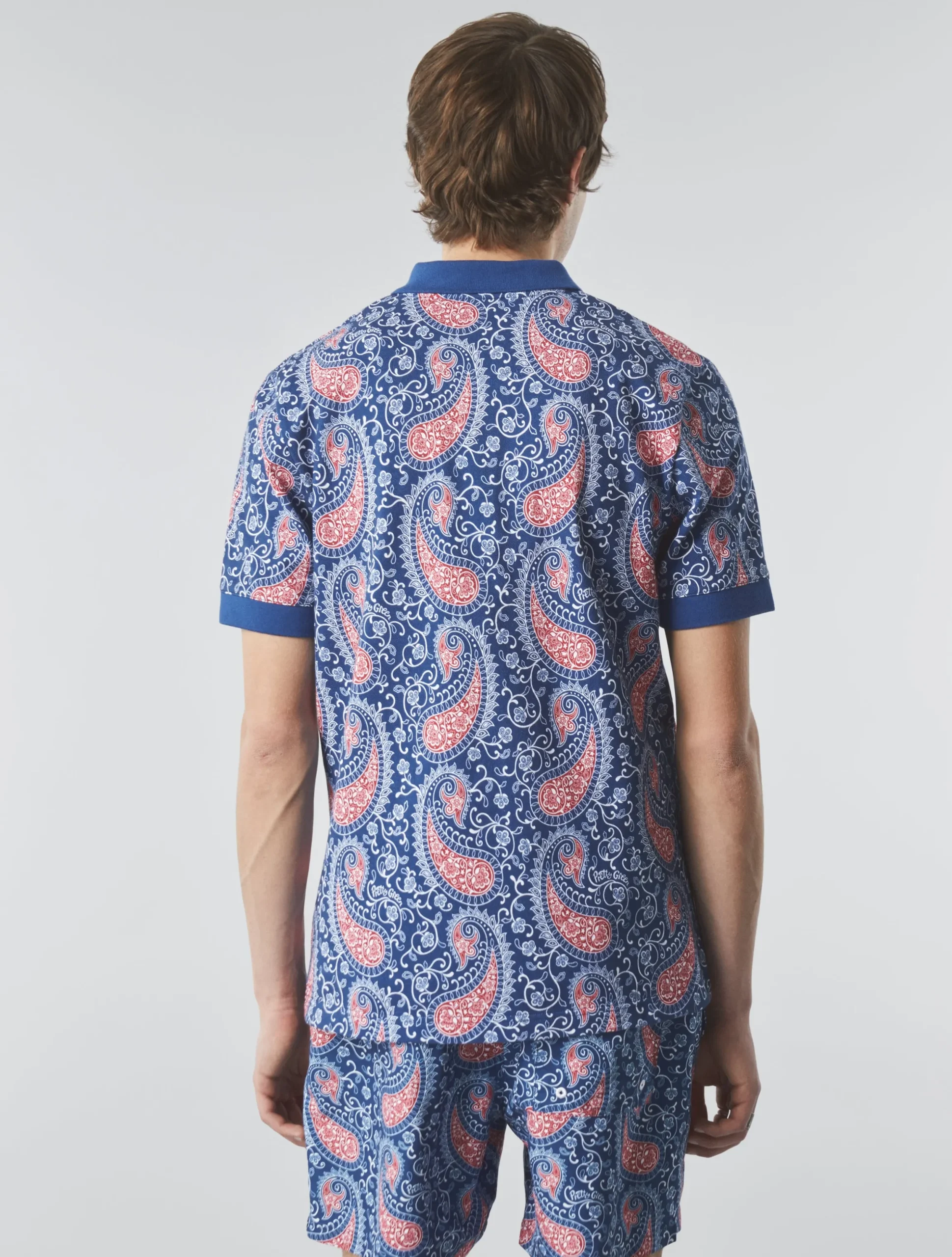 Pretty Green Laguna Paisley Polo New