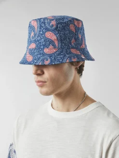Pretty Green Laguna Paisley Reversible Bucket Hat Flash Sale