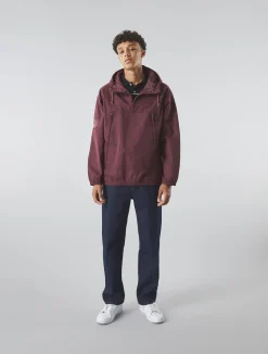 Pretty Green Lewis Overhead Jacket Burgundy Best