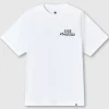 Pretty Green Live Forever Text T-Shirt White Sale