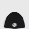 Pretty Green Logo Knit Beanie Black Shop