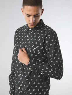 Pretty Green Maddox Paisley Motif Shirt Flash Sale