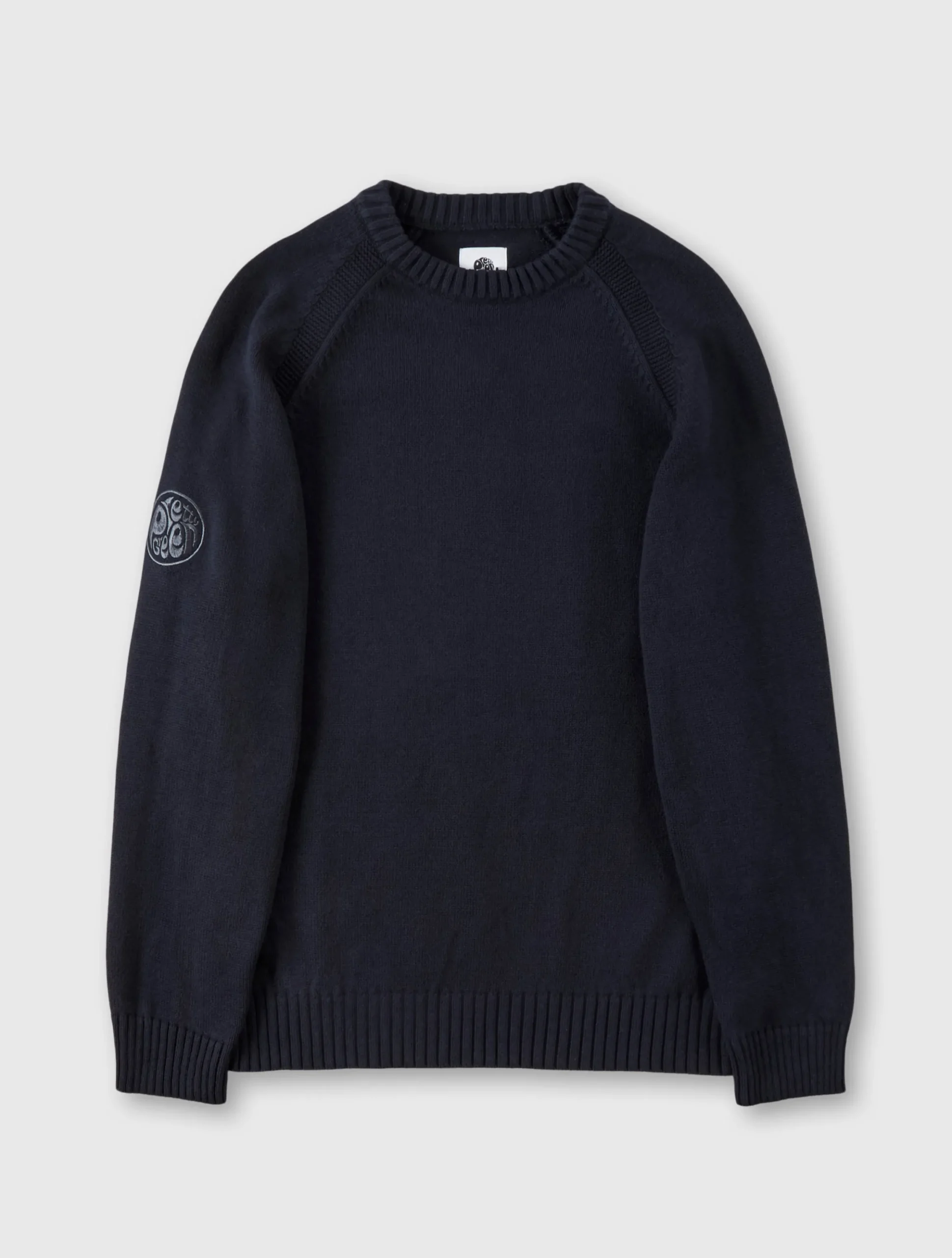 Pretty Green Mason Crew Knit Navy Best
