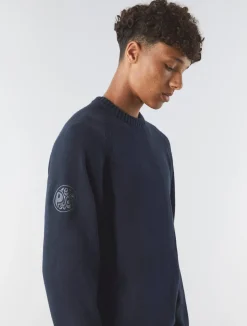 Pretty Green Mason Crew Knit Navy Best