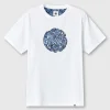 Pretty Green Mens Paisley Applique Logo T-shirt Fashion