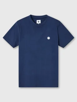 Pretty Green Mitchell T-Shirt Navy Online